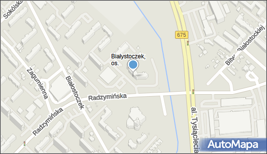 DPD Pickup Punkty, Radzymińska 2a - automat paczkowy, Białystok 15-863, godziny otwarcia