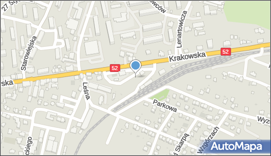 Dworzec główny PKS Andrychów, Krakowska52 23, Andrychów 34-120 - Dworzec autobusowy
