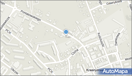 Dworzec komunikacji prywatnej BUS, Poniatowskiego 15, Krasnystaw - Dworzec autobusowy