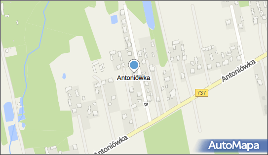 Antoniówka (przystanek kolejowy), Antoniówka - Dworzec kolejowy, Przystanek kolejowy