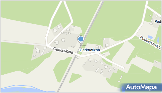 Bobry, Cerkawizna, Cerkawizna 97-500 - Dworzec kolejowy, Przystanek kolejowy