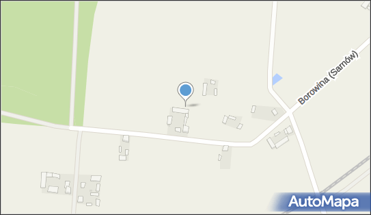 Borowina (przystanek kolejowy), Borowina (Sarnów), Sarnów 21-421 - Dworzec kolejowy, Przystanek kolejowy