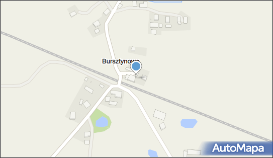 Bursztynowo, Bursztynowo 56, Bursztynowo 86-341 - Dworzec kolejowy, Przystanek kolejowy