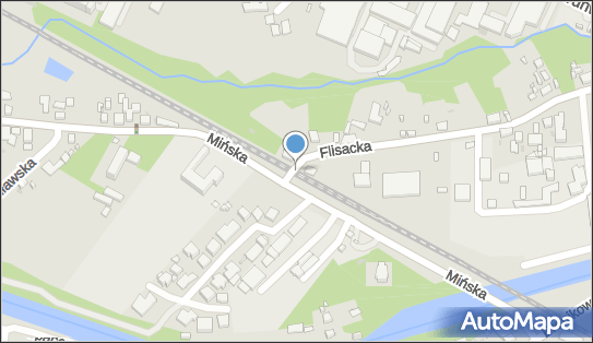 Bydgoszcz Zachód, Flisacka, Bydgoszcz 85-425 - Dworzec kolejowy, Przystanek kolejowy