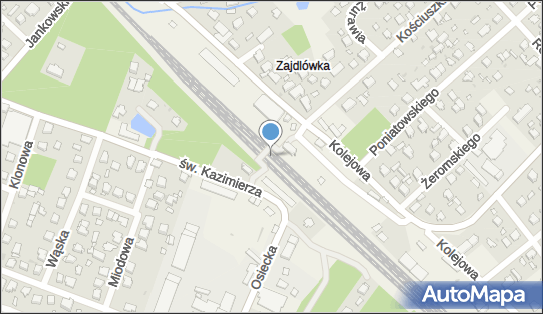 Celestynów, Kolejowa 2, Celestynów 05-430 - Dworzec kolejowy, Przystanek kolejowy