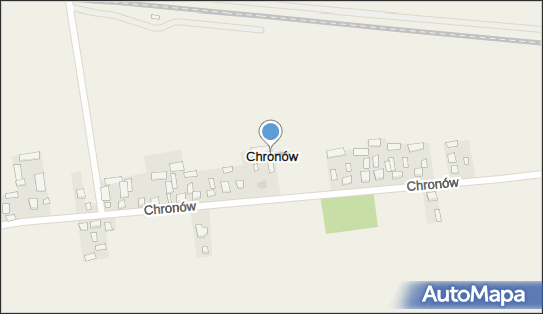 Chronów (przystanek kolejowy), Chronów - Dworzec kolejowy, Przystanek kolejowy