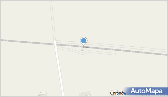 Chronów, Chronów - Dworzec kolejowy, Przystanek kolejowy