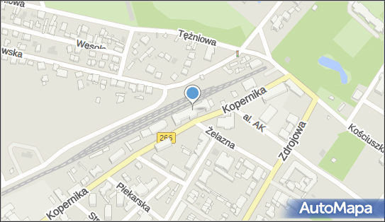 Ciechocinek, Mikołaja Kopernika 6, Ciechocinek 87-720 - Dworzec kolejowy, Przystanek kolejowy