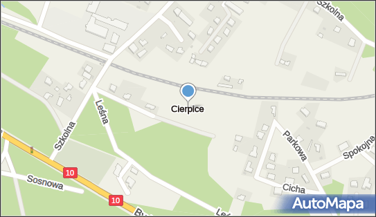 Cierpice (stacja kolejowa), Cierpice - Dworzec kolejowy, Przystanek kolejowy