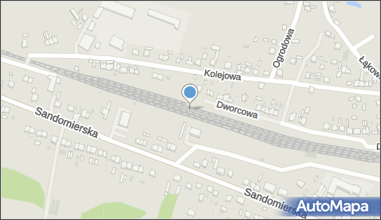 Ćmielów, Dworcowa 34, Ćmielów 27-440 - Dworzec kolejowy, Przystanek kolejowy