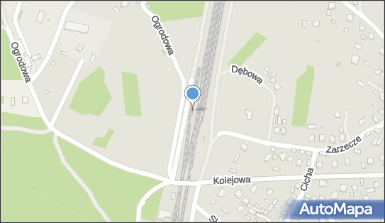 Dęba Rozalin, Ogrodowa, Nowa Dęba 39-460 - Dworzec kolejowy, Przystanek kolejowy