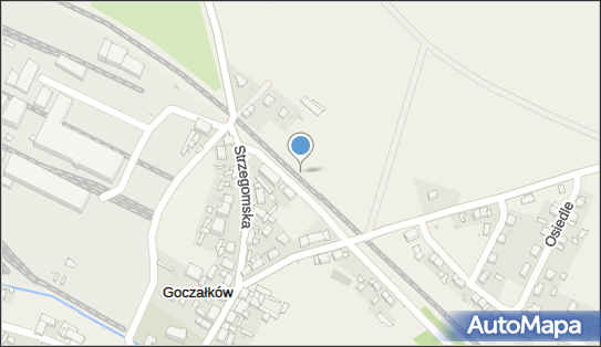 Goczałków, Kolejowa, Goczałków 58-152 - Dworzec kolejowy, Przystanek kolejowy