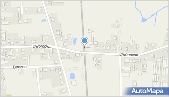 Golęczewo, Dworcowa 21b, Golęczewo 62-001 - Dworzec kolejowy, Przystanek kolejowy