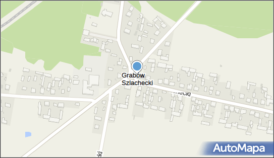 Grabów Szlachecki (przystanek kolejowy), Grabów Szlachecki - Dworzec kolejowy, Przystanek kolejowy