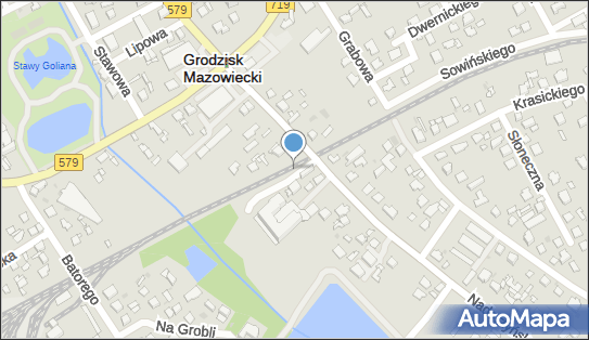 Grodzisk Mazowiecki Jordanowice, Nadarzyńska 81A 05-825 - Dworzec kolejowy, Przystanek kolejowy