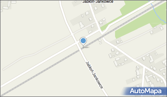 Jabłoń Kościelna, Jabłoń-Jankowce, Jabłoń-Jankowce 18-212 - Dworzec kolejowy, Przystanek kolejowy