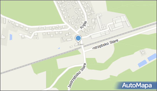 Jastrzębsko, Dworcowa 6, Jastrzębsko Stare 64-300 - Dworzec kolejowy, Przystanek kolejowy