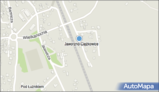 Jaworzno Ciężkowice, Dworcowa 2, Jaworzno 43-600 - Dworzec kolejowy, Przystanek kolejowy