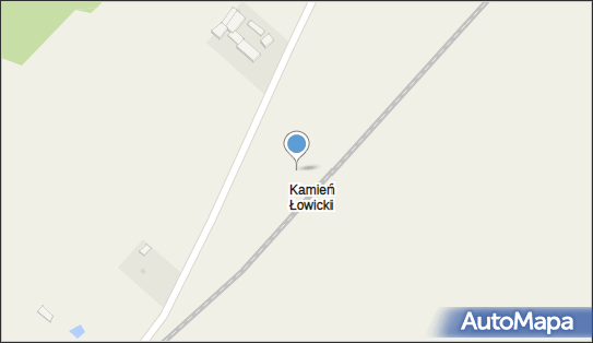Kamień Łowicki, Kamień Łowicki - Dworzec kolejowy, Przystanek kolejowy