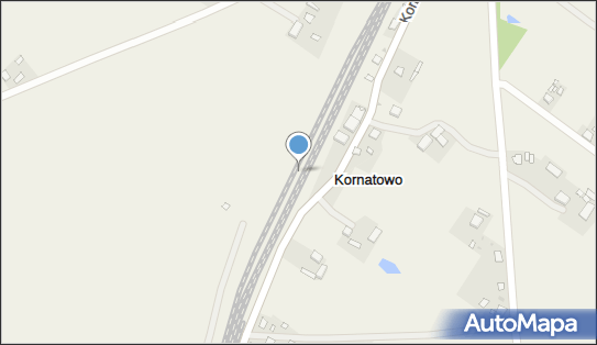 Kornatowo, Kornatowo, Kornatowo 86-230 - Dworzec kolejowy, Przystanek kolejowy