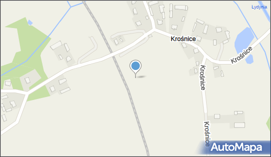 Krośnice Mazowieckie, Krośnice, Krośnice 06-560 - Dworzec kolejowy, Przystanek kolejowy