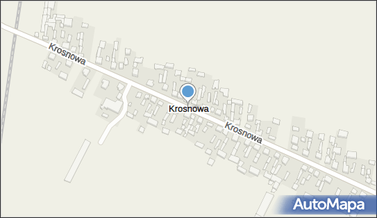 Krosnowa (przystanek kolejowy), Krosnowa - Dworzec kolejowy, Przystanek kolejowy