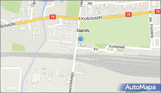 Krzeszowice, Kolejowa 2, Krzeszowice - Dworzec kolejowy, Przystanek kolejowy