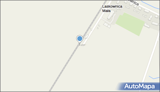 Laskownica, Laskownica Mała, Laskownica Mała 62-130 - Dworzec kolejowy, Przystanek kolejowy