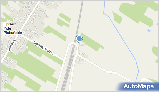 Lipowe Pole, Lipowe Pole Plebańskie, Lipowe Pole Plebańskie 26-115 - Dworzec kolejowy, Przystanek kolejowy