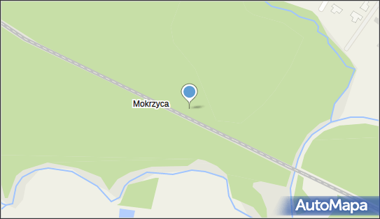 Mokrzyca, Leśna, Grabno 76-270 - Dworzec kolejowy, Przystanek kolejowy