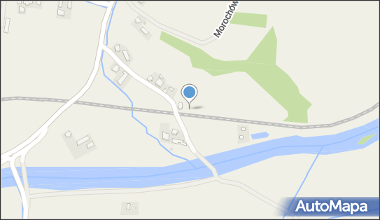 Morochów, Morochów, Morochów 38-542 - Dworzec kolejowy, Przystanek kolejowy