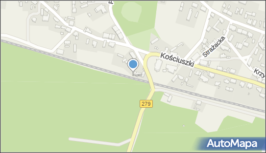 Nietków, Kolejowa279 2, Nietków 66-016 - Dworzec kolejowy, Przystanek kolejowy