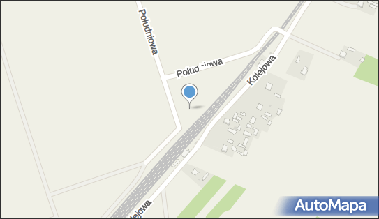 Okrzeja, Południowa, Wola Okrzejska 21-480 - Dworzec kolejowy, Przystanek kolejowy