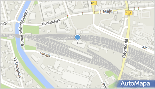 Opole Główne, Krakowska 48, Opole - Dworzec kolejowy, Przystanek kolejowy