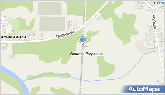 Osowiec, Osowiec-Przystanek - Dworzec kolejowy, Przystanek kolejowy