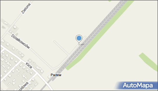 Padew, Piaskowa, Padew Narodowa 39-340 - Dworzec kolejowy, Przystanek kolejowy