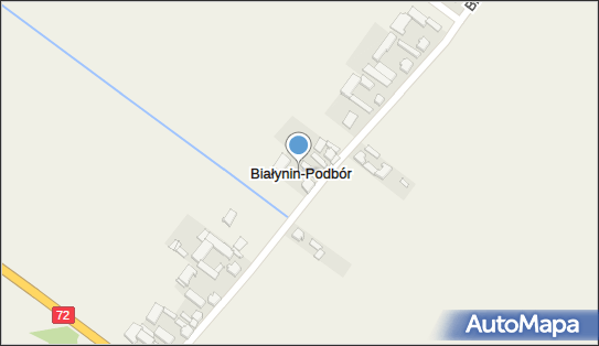 Podbór (przystanek kolejowy), Białynin-Podbór - Dworzec kolejowy, Przystanek kolejowy