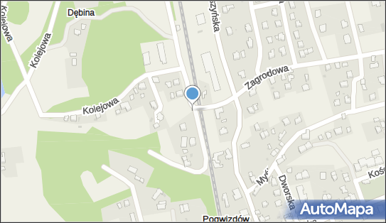 Pogwizdów, Kolejowa, Pogwizdów 43-418 - Dworzec kolejowy, Przystanek kolejowy