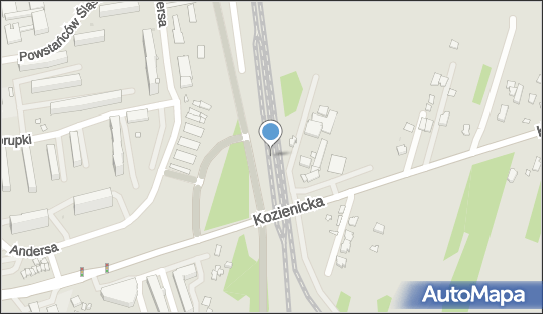 Radom Gołębiów, Kozienicka, Radom 26-613 - Dworzec kolejowy, Przystanek kolejowy
