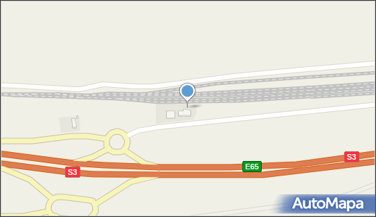 Recław, DK3, Recław - Dworzec kolejowy, Przystanek kolejowy