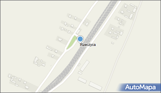 Rzeczyca, Rzeczyca - Dworzec kolejowy, Przystanek kolejowy
