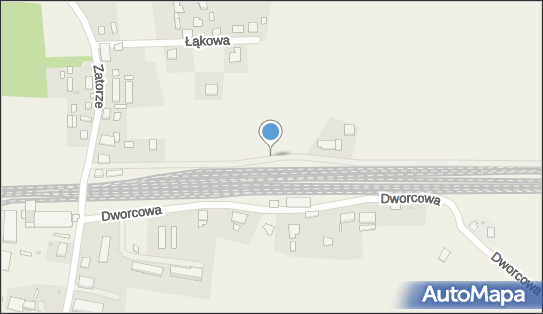 Samborowo, Dworcowa, Samborowo 14-100 - Dworzec kolejowy, Przystanek kolejowy