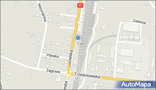 Sandomierz, Lwowska77 35A, Sandomierz 27-600 - Dworzec kolejowy, Przystanek kolejowy