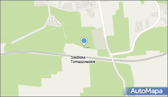 Siedliska Tomaszowskie, Siedliska Tomaszowskie - Dworzec kolejowy, Przystanek kolejowy