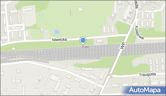 Sosnowiec Dańdówka, Niwecka, Sosnowiec 41-200 - Dworzec kolejowy, Przystanek kolejowy