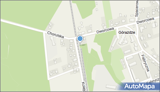 Stacja, Dworzec kolejowy, Kolejowa, Górażdże 47-316 - Dworzec kolejowy, Przystanek kolejowy