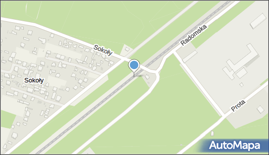 Stacja, Dworzec kolejowy, Radomska, Pionki 26-670 - Dworzec kolejowy, Przystanek kolejowy