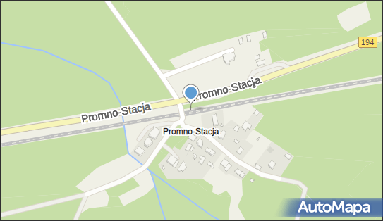 Stacja, Dworzec kolejowy, Promno-Stacja, Promno-Stacja 62-007 - Dworzec kolejowy, Przystanek kolejowy