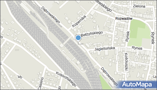 Stalowa Wola - Rozwadów, gen. Jarosława Dąbrowskiego 15 - Dworzec kolejowy, Przystanek kolejowy