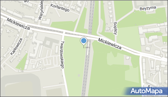 Szczecin Pogodno (przystanek kolejowy), Mickiewicza Adama, Szczecin 70-383, 70-384, 70-385, 70-386, 71-101, 71-103, 71-105, 71-107, 71-140, 71-141, 71-147, 71-152, 71-153, 71-165, 71-200, 71-260, 71-271, 71-279, 71-280, 71-307 - Dworzec kolejowy, Przystanek kolejowy